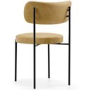 Ver mais imagens de Kit 08 Cadeiras Estofadas para Sala de Jantar Louise L02 Couríssimo Fendi - Lyam Decor