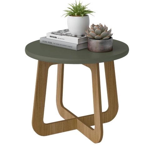 Mesa de Centro Jasmin Menta/carvalho Artely