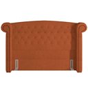 Ver imagem 3 de Cabeceira Cama Box Queen 160 cm P05 Sofia Bouclê Terracota - Lyam Decor