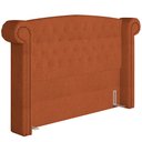 Ver imagem 5 de Cabeceira Cama Box Queen 160 cm P05 Sofia Bouclê Terracota - Lyam Decor