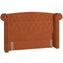 Ver imagem 2 de Cabeceira Cama Box Queen 160 cm P05 Sofia Bouclê Terracota - Lyam Decor