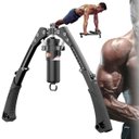 Ver imagem 6 de Aparelho Exercitador Braço Abdominal Força Ajustavel Musculo Resistencia Treino Rodinha Academia Mus
