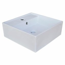 Cuba De Ceramica Quadrada Mesa Apoio Deckol 41X41X15 - 1