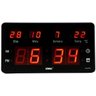 Relógio Parede Mesa Led Digital Calendário Termômetro Le2115 - 1