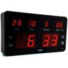 Relógio Parede Mesa Led Digital Calendário Termômetro Le2115 - 2