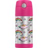 Garrafa Térmica Thermos Rosa Unicórnio - 12 horas Armazenamento - 18M+ - 355ml - Fúcsia - 355ml - 1