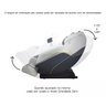 Poltrona de Massagem Dubai Tech Bluetooth Gravidade Zero - 4
