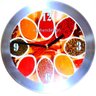 Relógio Parede 30cm Aluminio Spices Temperos Cozinha Kienzle - 1