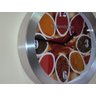 Relógio Parede 30cm Aluminio Spices Temperos Cozinha Kienzle - 2