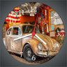 Relógio De Parede Carros Vintage Fusca Retrô Garagem - 2