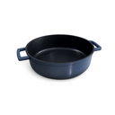 Ver imagem 2 de Cacarola Baixa 28cm One Azul Revestimento Interno Preto - Jomafe 76141328