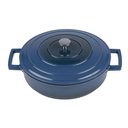 Ver imagem 7 de Cacarola Baixa 28cm One Azul Revestimento Interno Preto - Jomafe 76141328