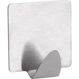 Gancho Adesivo Quadrado em Inox com 2 Peças - Vonder - 1