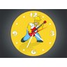 Relógio De Parede Desenho Simpsons Homer Guitarra - 3