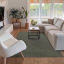 Ver imagem 1 de Tapete Sisal Sintético Verde 140x200cm Antiderrapante