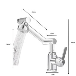 Torneira para Banheiro com Ducha Articulada Água Quente e Fria Monocomando - 6