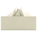 Ver imagem 7 de Sofá Ilha Modulado Milos 392cm Puff Lateral Veludo Bege G33 - Gran Belo