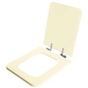 Ver imagem 2 de Assento Sanitário Soft Close Square Biscuit para Vaso Incepa