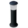 Poste Balizador Luminária Casa Jardim Sitio Preto 50cm - 1