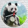Relógio De Parede Animais Urso Panda Decorações - 4