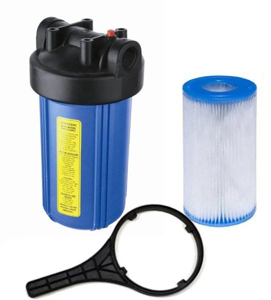Filtro 10" Big para Poço Caixa d'água Cisterna 4.500 litros/hora - 3/4" (19 mm) - 1