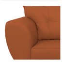 Ver imagem 5 de Sofá 2 Lugares Tulipa Suede Terracota - ADJ Decor