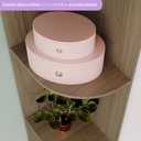 Ver mais imagens de Quarto de Bebê Completo Labirinto 2 Portas 6 Gavetas Rústico/branco - Henn