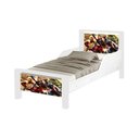Ver imagem 2 de Mini Cama de Criança Infantil Vingadores Adesivada com Colchão