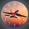 Relógio De Parede Aviões Decoração Avião Interior - 2