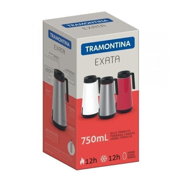 Bule Térmico Inox 0,75L Exata Tramontina - 3