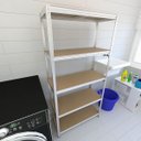 Ver imagem 1 de Estante Multiuso 5 Nivieis com Mdf Cru Reforçada 180x90x37 40 Kg por Nivel