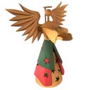 Ver imagem 6 de Anjinho Artesanal Com Prato Para Decoração De Casa No Natal Libertas Rosas Artesanato Anjo Natalino 