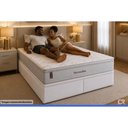 Ver imagem 3 de Cama Box Baú Crc Queen +Colchão Molas Marselha Hellen 158