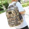 Mochila Mala Bolsa 25l Camuflada Casual Acampamento Verão Corrida Semi Impermeável Laranja Camuflado - 2