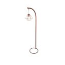 Ver imagem 5 de Luminária de Chão Brooklyn Metal Cúpula Diamante Base Circular Moderna Sala Quarto Luxo:cobre