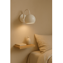 Ver imagem 1 de Luminária de Parede Arandela Fixa Yoani Branco