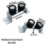 Roldana Guia Portao Buzio Aaluminio Rol-303 Kit C/2un Gm - 3