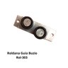 Roldana Guia Portao Buzio Aaluminio Rol-303 Kit C/2un Gm - 4