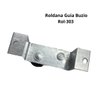 Roldana Guia Portao Buzio Aaluminio Rol-303 Kit C/2un Gm - 6