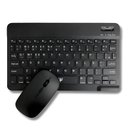 Ver imagem 2 de Kit Teclado e Mouse Wireless Slim A6732 Preto Recarregável para Escritório e Trabalho