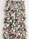 Ver imagem 2 de Jardim Vertical Realista Flores Artificiais Permanente 1mt