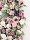 Ver imagem 1 de Jardim Vertical Realista Flores Artificiais Permanente 1mt
