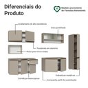 Ver imagem 5 de Armário de Cozinha Completa 280 Cm Suspensa Nice Madesa 04