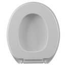 Ver imagem 4 de Tampa Vaso Sanitário Assento Sof Macio Universal Oval Branco