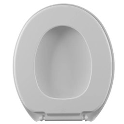 Tampa Vaso Sanitário Assento Sof Macio Universal Oval Branco - 4