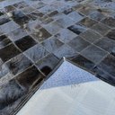 Ver imagem 3 de Tapete De Couro preto natural 3,00x4,00 Com Borda pç 10x10cm