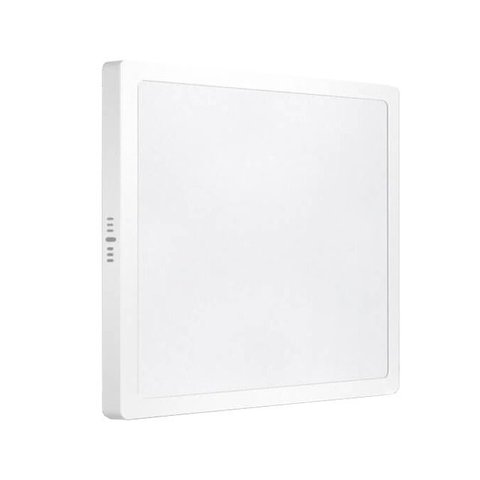 Kit 4 Luminária Plafon Sobrepor Quadrada 30x30 24w Led Backstage Cor:branco Frio