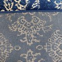 Ver imagem 3 de Tapete Belga Vintage 2.40x3.40 Estampa 89 Azul e Dourado Abdalla