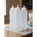 Ver imagem 2 de Kit 3 Bisnaga Profissional 1l C/ Marcador e Tampa Chef Line