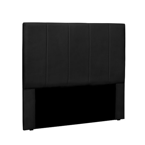 Cabeceira Arizona Para Cama Box Solteiro 90 cm Corino Preto - D’Rossi